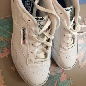 Reebok Club C 85 White Sneakers, Size 9.5